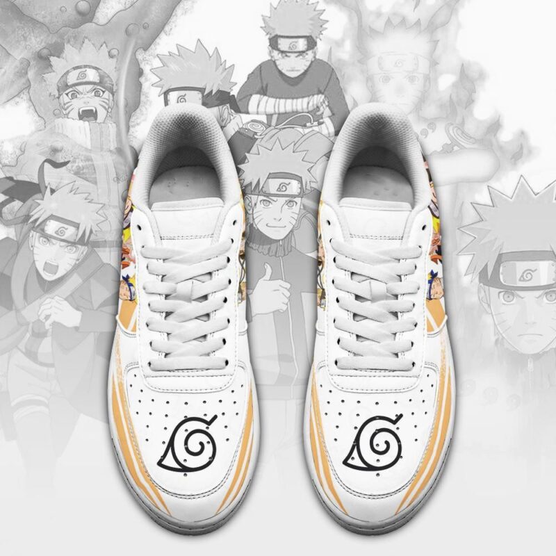 Naruto Evolution Air Force 1 Sneakers Custom Anime Shoes 1