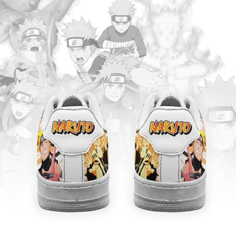 Naruto Evolution Air Force 1 Sneakers Custom Anime Shoes 2