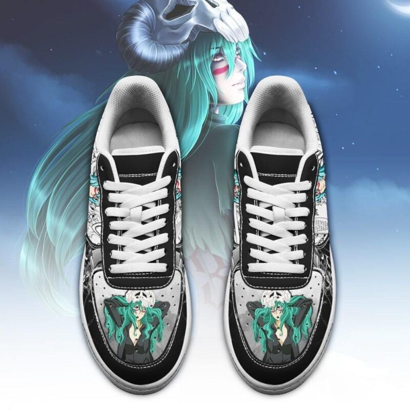 Nel Tu Sneakers Bleach Anime Shoes Fan Gift Idea Air Force 1 Sneakers 1