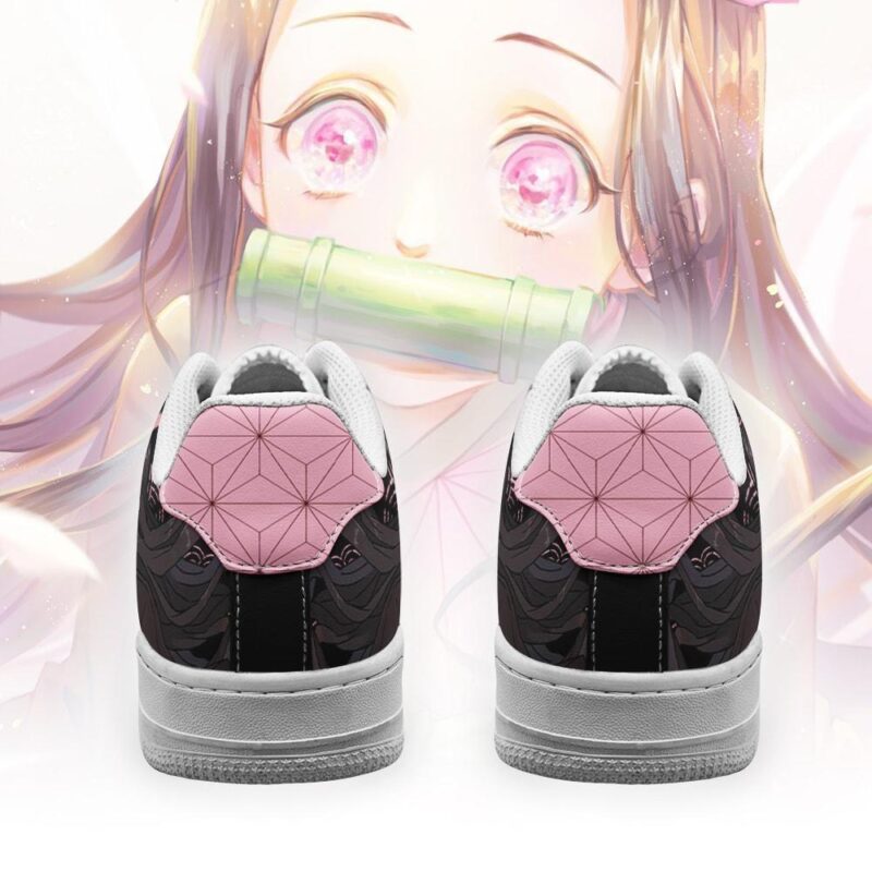 Nezuko Air Force 1 Sneakers Custom Demon Slayer Anime Shoes Air Force 1 Sneakers 2