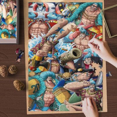 One Piece Anime Franky Jigsaw Puzzle Game, Franky "Iron Man" Fan Gift 2 One Piece Anime Franky Jigsaw Puzzle Game Franky Iron Man Fan Gift 2