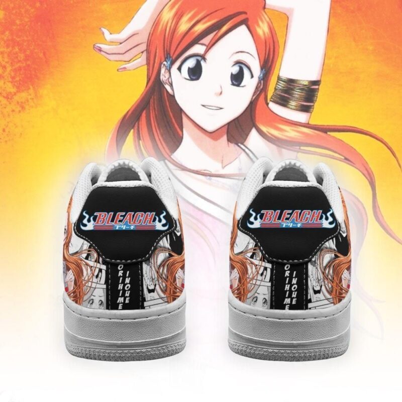 Orihime Inoue Sneakers Bleach Anime Shoes Fan Gift Idea Air Force 1 Sneakers 2