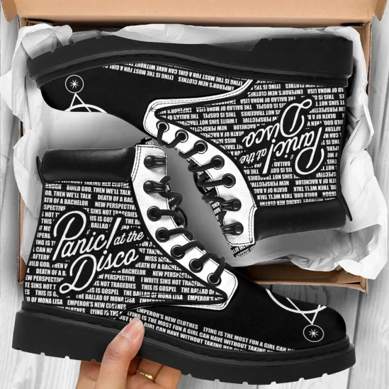 Panic At The Disco Boots Shoes Amazing For Music Fan