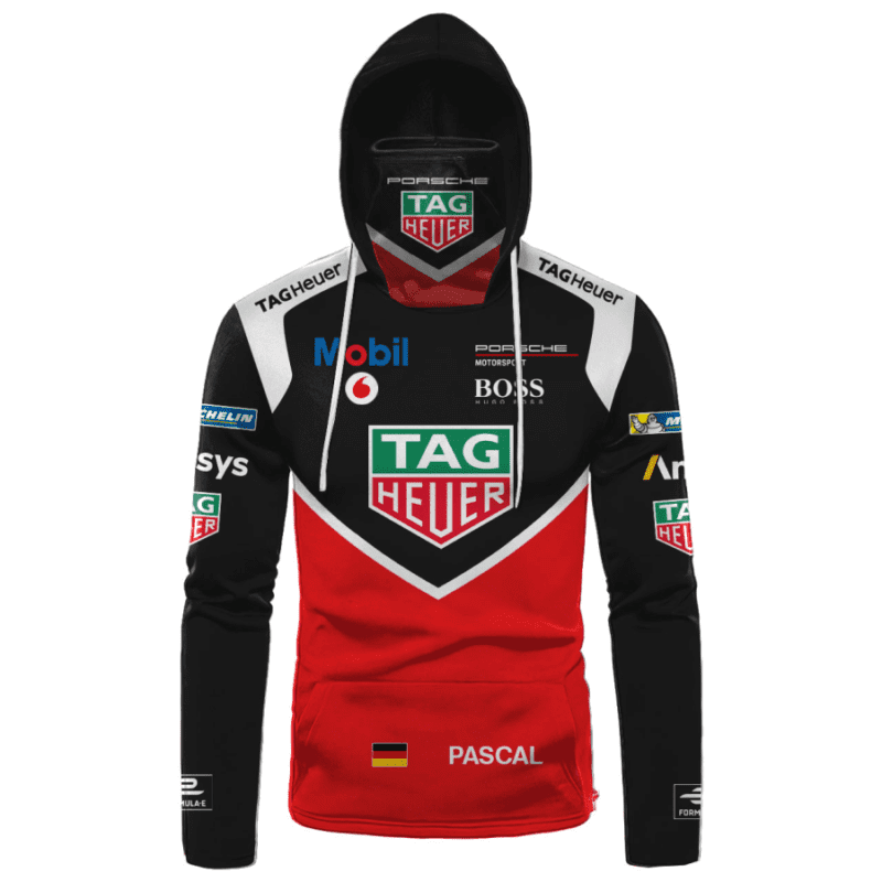Pascal Wehrlein Tag Heuer Porsche Formula E Team Racing Gaiter Hoodie 745 1
