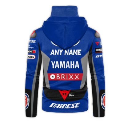 Pata Yamaha Motogp Racing Brixx Dainese Gaiter Hoodie 720 2