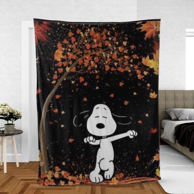 Peanuts Snoopy Dance, Gift For Fan Comfy Sofa Throw Blanket Gift 1 Gift For Fan Comfy Sofa Throw Blanket Gift