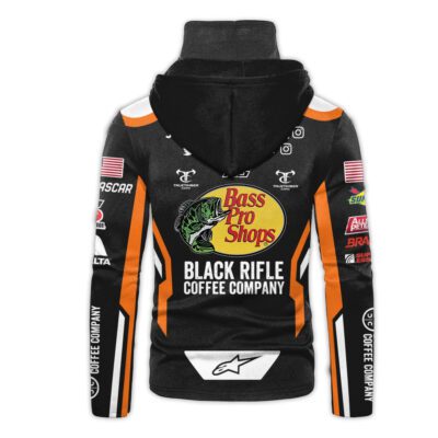 Personalized Bass Pro Shops Black Rifle Coffee Company Gaiter Hoodie 761 2