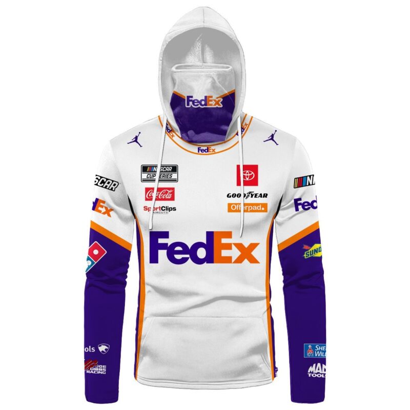 Personalized Fedex Racing Team Gaiter Hoodie 773 1