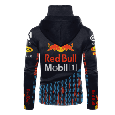Personalized Red Bull Honda Racing Mobil1 Gaiter Hoodie 749 2