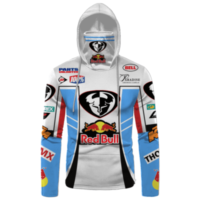 Personalized Red Bull Ktm Factory Motogp Racing Thor Mx Gaiter Hoodie 742 1