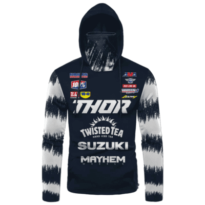 Personalized Thor Motogp Racing Twisted Tea Suzuki Gaiter Hoodie 743 1