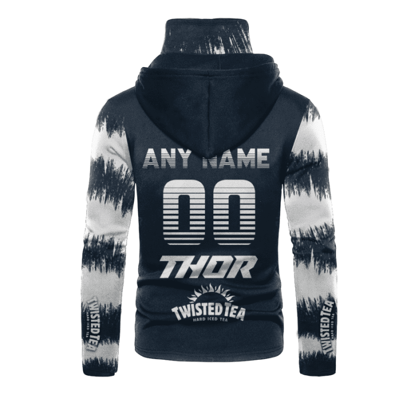 Personalized Thor Motogp Racing Twisted Tea Suzuki Gaiter Hoodie 743 2
