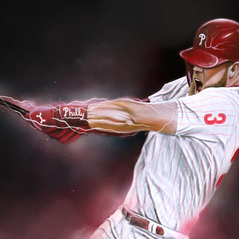Phillies Bryce Harper Phully Loaded Canvas Prints Wall Art Decor 2