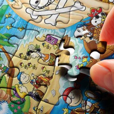 Pirate Snoopy Charlie Brown The Peanuts Cartoon Gifts Lover Jigsaw Puzzle GameSnoopy The Peanuts Fan GiftSnoopy The Peanuts Lover Gift 4