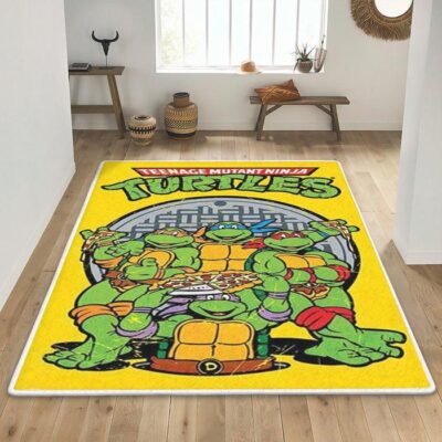 Ninja Turtles Rug Floor Decor