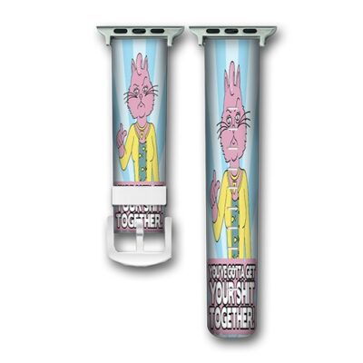 Princess Caroline Rick and Morty Get Your Shits Together Custom Apple Watch Band Genuine Wrist Band Replacement