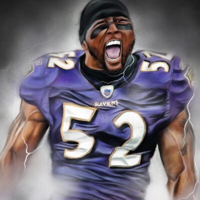 Ray Lewis "Gridiron Legend" Canvas Prints - Wall Art Decor 1 Ray Lewis Gridiron Legend Canvas Prints Wall Art Decor 1