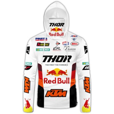 Red Bull Ktm Factory Motogp Racing Thor Gaiter Hoodie 718 1