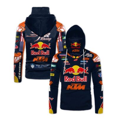 Red Bull Ktm Motorex Alpinestars Auto Racing Team Moto Gp Motocross 3D Gift For Red Bull Fans Gaiter Hoodie GH0964