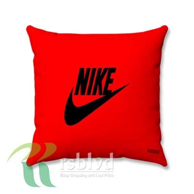 Red Nike Logo Wallpaper Custom Pillow Case Cover