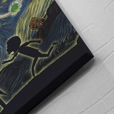 Rick and Morty Starry Night Canvas Poster Print Wall Art Decor 3 Rick and Morty Starry Night Canvas Poster Print Wall Art Decor 3