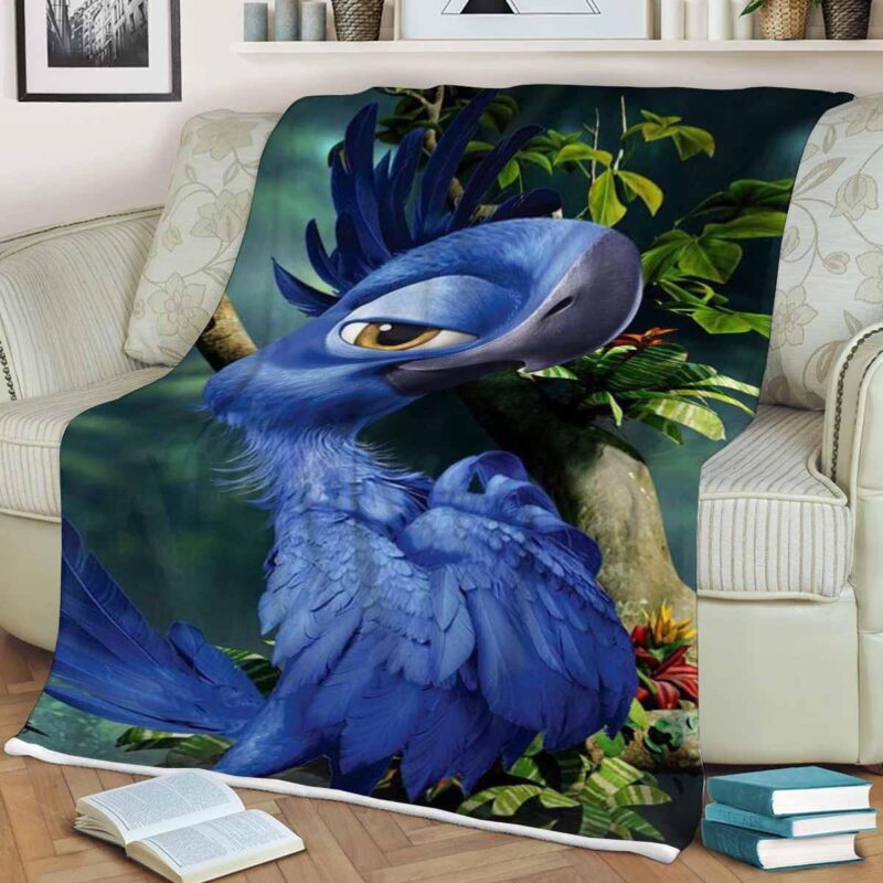 Funny Tiago Rio 2 Movie Comfy Sofa Throw Blanket Gift
