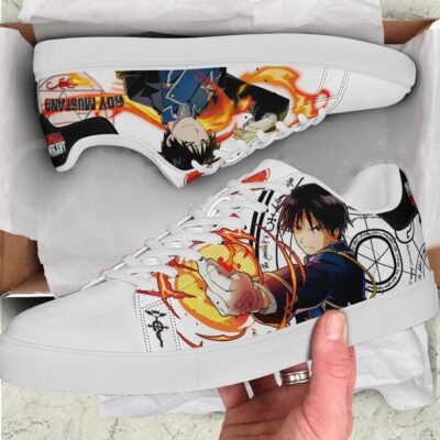 Roy Mustang Fullmetal Alchemist Low Top Leather Stan Smith Shoes SST1379 1 Tennis Shoes