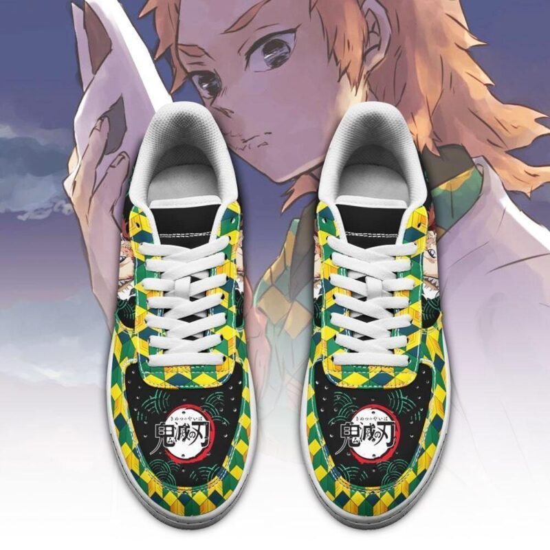 Sabito Sneakers Custom Demon Slayer Anime Shoes Fan Air Force 1 Sneakers 1