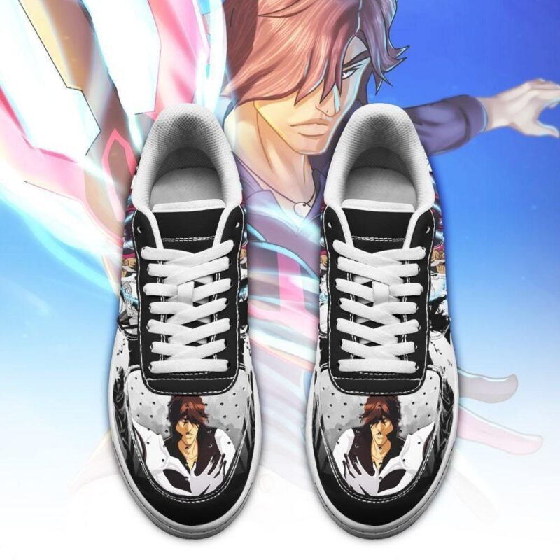 Sado Chad Sneakers Bleach Anime Shoes Fan Gift Idea Air Force 1 Sneakers 1
