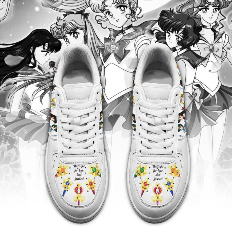 Sailor Moon Shoes Custom Anime Air Force 1 Sneakers 1