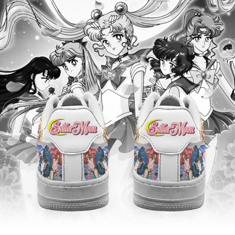 Sailor Moon Team Shoes Custom Anime Air Force 1 Sneakers 2