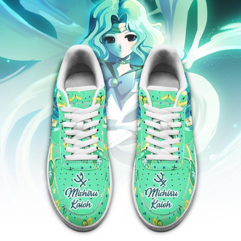 Sailor Neptune Sneakers Sailor Moon Anime Shoes Fan Gift Air Force 1 Sneakers 1