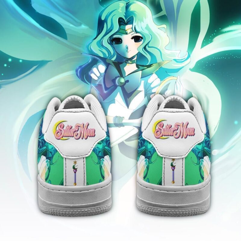 Sailor Neptune Sneakers Sailor Moon Anime Shoes Fan Gift Air Force 1 Sneakers 2
