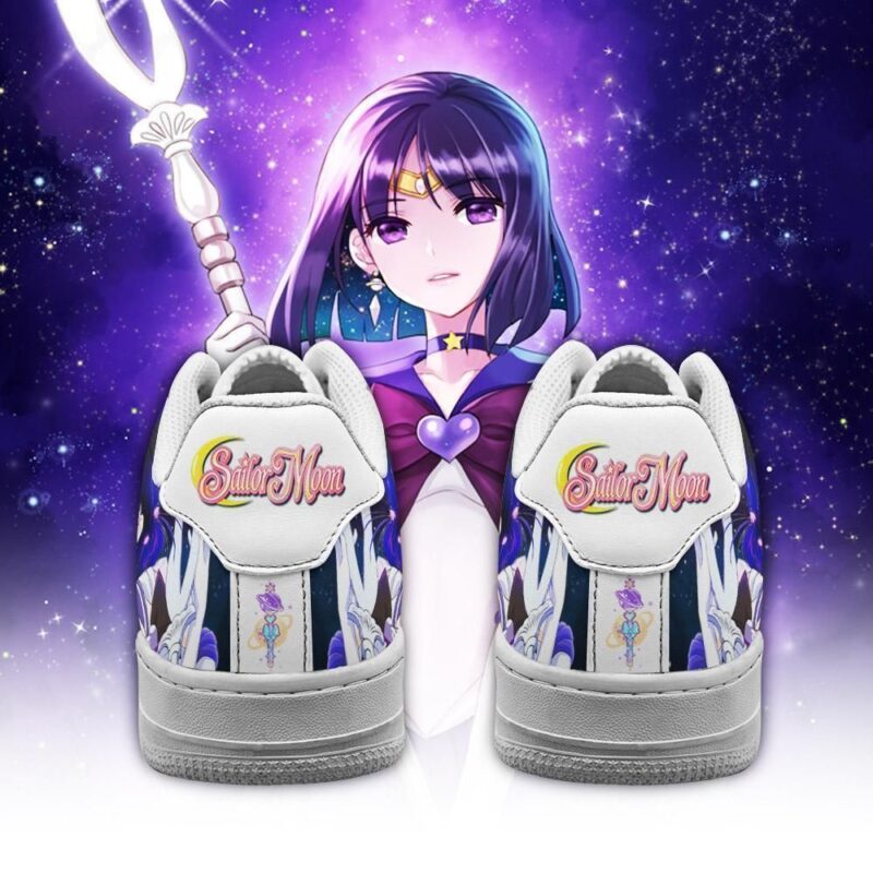Sailor Saturn Sneakers Sailor Moon Anime Shoes Fan Gift Air Force 1 Sneakers 2