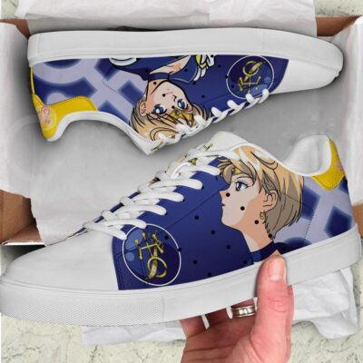 Sailor Uranus Sailor Moon Anime Moon Low Top Leather Stan Smith Shoes SST1397 1 Tennis Shoes