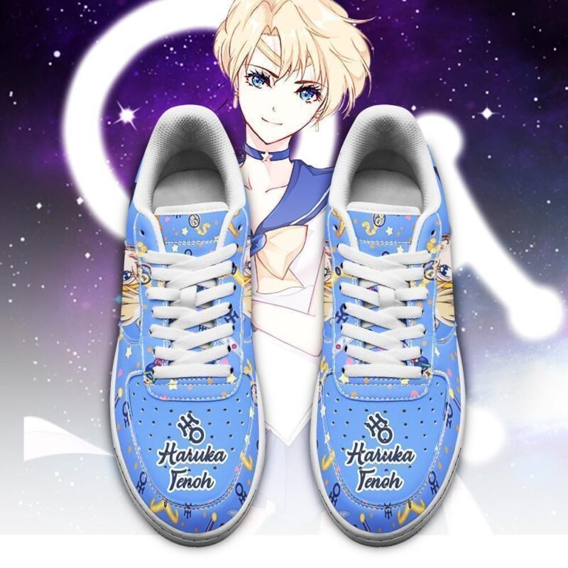 Sailor Uranus Sneakers Sailor Moon Anime Shoes Fan Gift Air Force 1 Sneakers 1