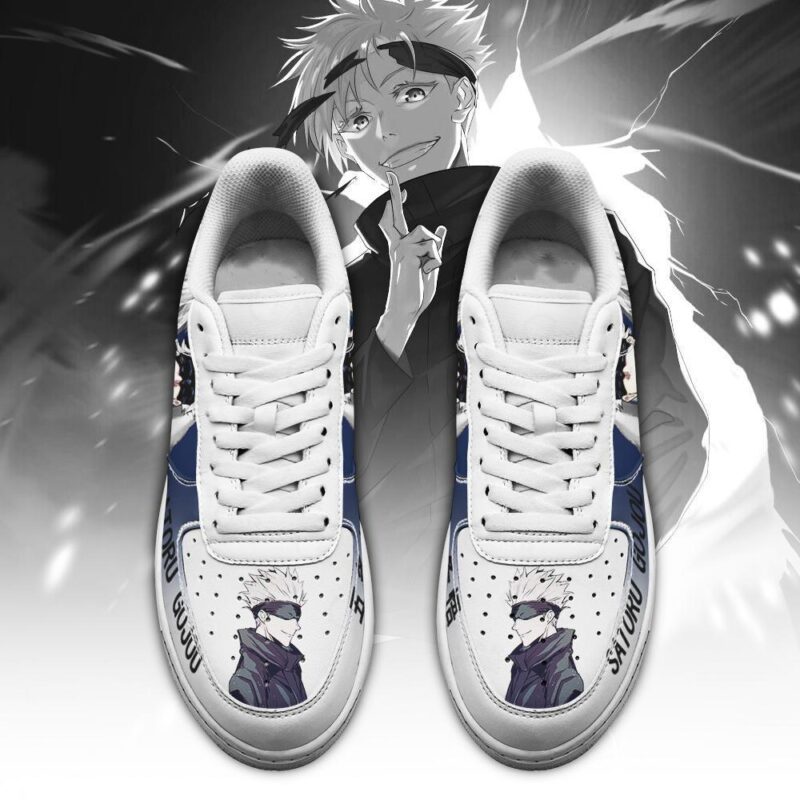 Satoru Gojou Jujutsu Kaisen Air Force 1 Sneakers Custom Anime Shoes 1