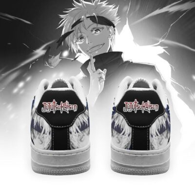 Satoru Gojou Jujutsu Kaisen Air Force 1 Sneakers Custom Anime Shoes 2 Satoru Gojou Jujutsu Kaisen Air Force 1 Sneakers Custom Anime Shoes 2