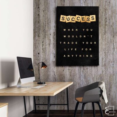 Scrabble Canvas Art - "Success" Definition Pieces Quote Inspirational Framed Canvas Wall Art Poster Print 3 Scrabble Canvas Art Success Definition Pieces Quote Inspirational Framed Canvas Wall Art Poster Print 3