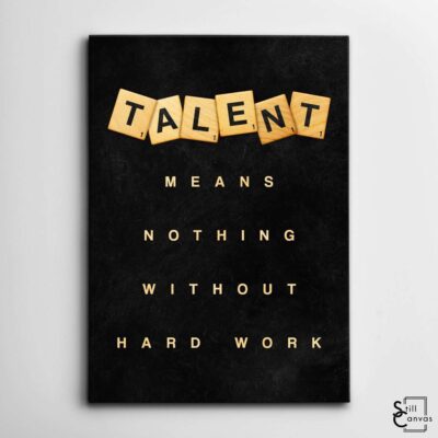 Scrabble Canvas Art - "Talent" Definition Pieces Quote Inspirational Framed Canvas Wall Art Poster Print 2 Scrabble Canvas Art Talent Definition Pieces Quote Inspirational Framed Canvas Wall Art Poster Print 2