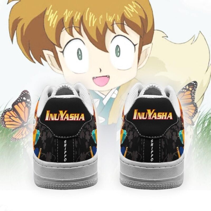 Shippo Sneakers Inuyasha Anime Shoes Fan Gift Idea Air Force 1 Sneakers 2