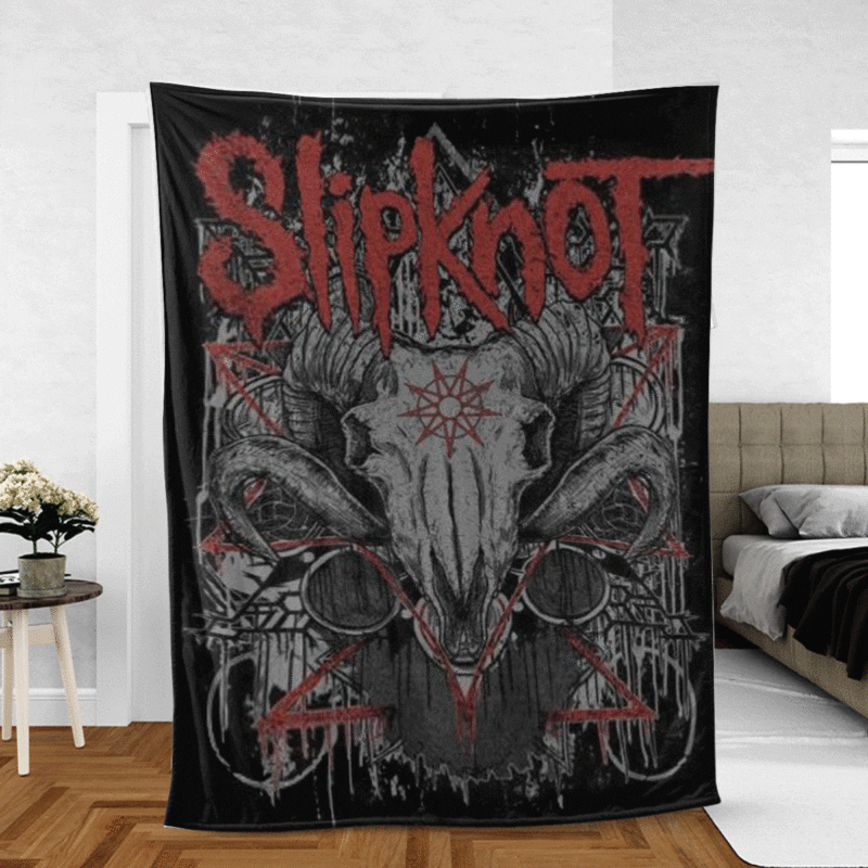 Slipknot Music Band Gift For Fan Comfy Sofa Throw Blanket Gift