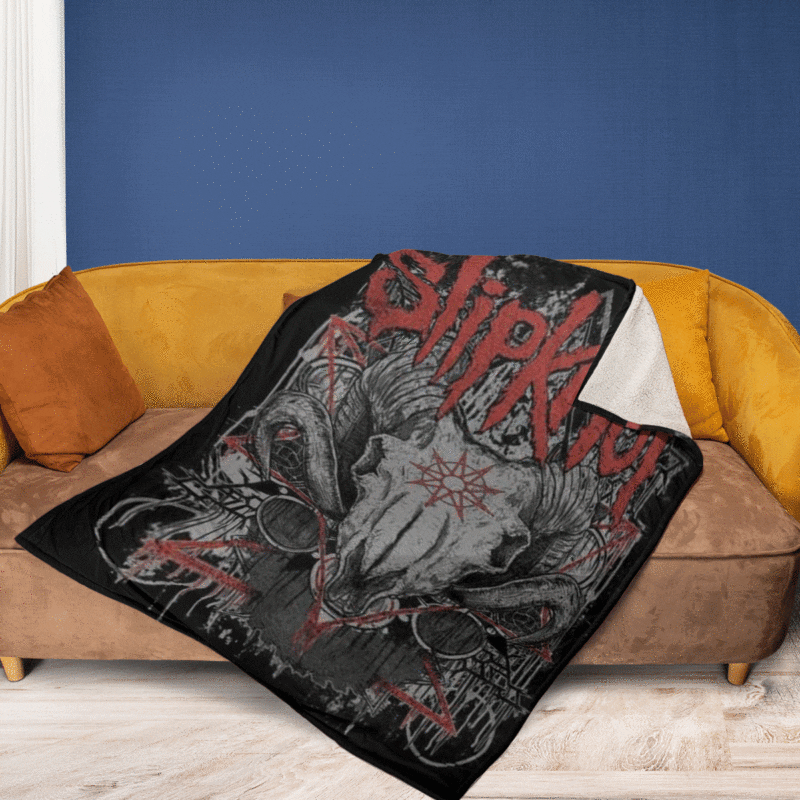 Slipknot Music Band 2098 Gifts LoverSlipknot Music Band Gift For Fan Comfy Sofa Throw Blanket Gift 2