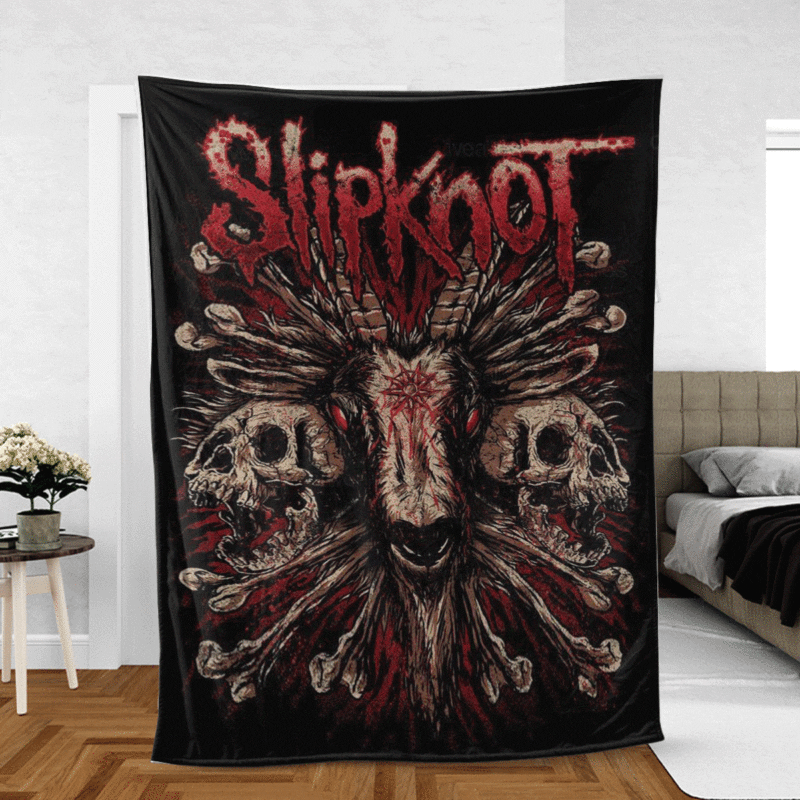 Slipknot Music Band Gift For Fan Comfy Sofa Throw Blanket Gift