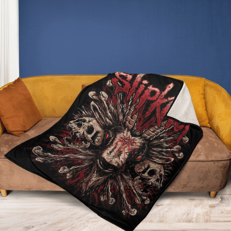 Slipknot Music Band 9596 Gifts LoverSlipknot Music Band Gift For Fan Comfy Sofa Throw Blanket Gift 2