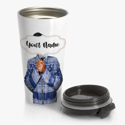Snoop Dogg Travel Mug Custom Personalized Name Stainless Steel Bottle