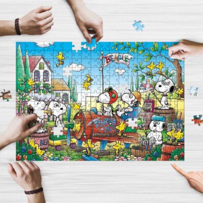 Snoopy's Beagle Scouts The Peanuts Cartoon 10 Gifts Lover Jigsaw Puzzle Game,Snoopy The Peanuts Fan Gift,Snoopy The Peanuts Lover Gift 2 Snoopy The Peanuts Lover Gift