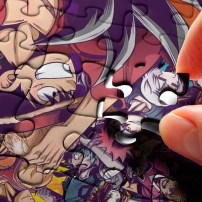 Songoku x Monkey D. Luffy Gifts Lover Jigsaw Puzzle Game, Songoku Funny Fan Gift 2 Songoku x Monkey D. Luffy Gifts Lover Jigsaw Puzzle Game Songoku Funny Fan Gift 2