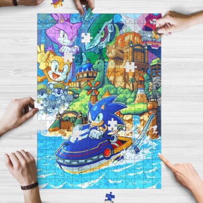 Sonic Rush Adventure Comic Gifts Lover Jigsaw Puzzle Game,Sonic Rush Adventure Comic Fans Gift 2 Sonic Rush Adventure Comic Gifts Lover Jigsaw Puzzle GameSonic Rush Adventure Comic Fans Gift 2