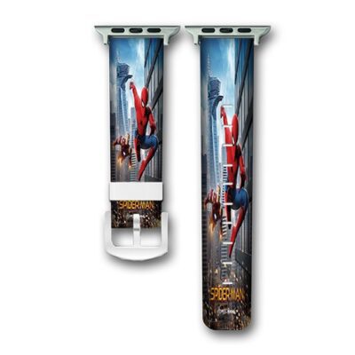 Spider Man Homecoming Custom Apple Watch Band Genuine Wrist Band Replacement